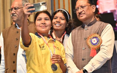 खिलाड़ियों के सपनों को पंख देने के लिए सरकार प्रतिबद्ध –मुख्यमंत्री साय