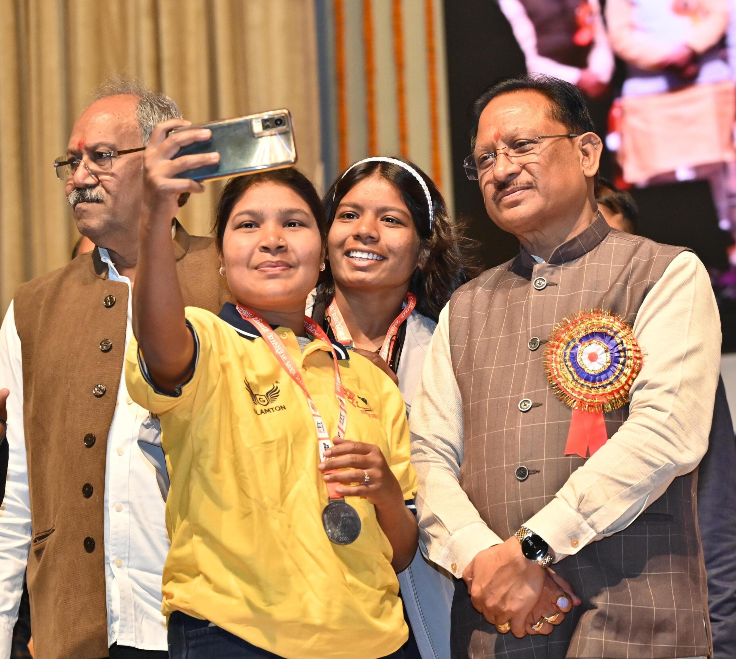 खिलाड़ियों के सपनों को पंख देने के लिए सरकार प्रतिबद्ध –मुख्यमंत्री साय