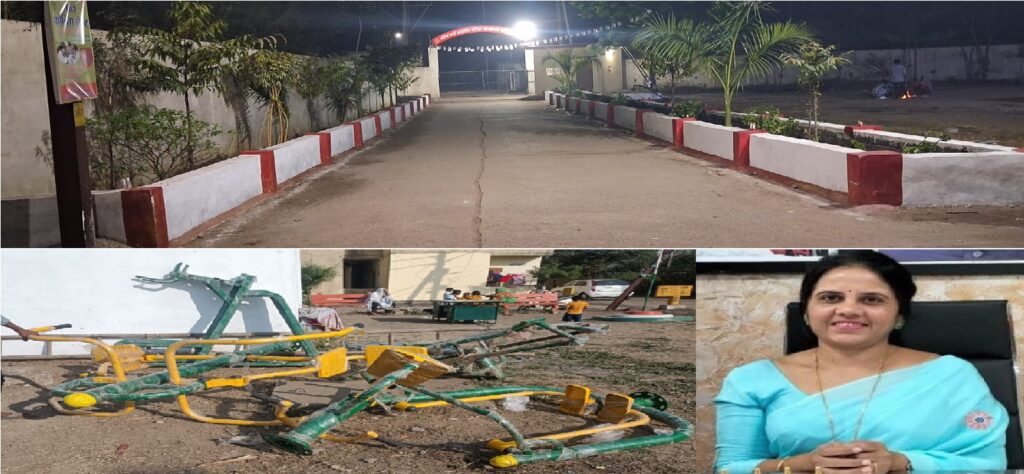 मीडियाकर्मी आवासीय परिसर सोनडोंगरी में बनेगा ओपन जिम, महापौर मीनल चौबे के निर्देश पर पहुँचीं मशीनें