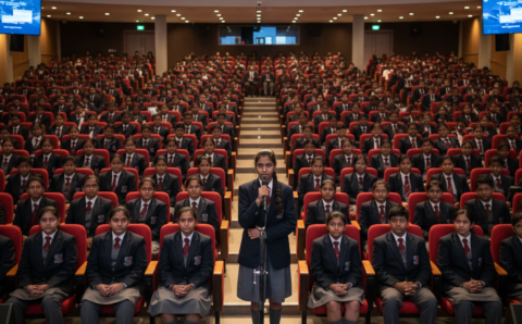 परीक्षा पे चर्चा, स्वामी आत्मानंद विद्यालय, नयापारा की छात्रा को दिल्ली आमंत्रण