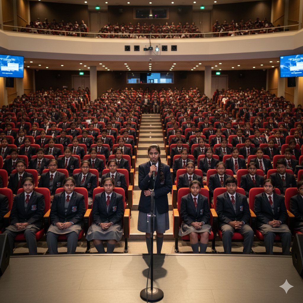 परीक्षा पे चर्चा, स्वामी आत्मानंद विद्यालय, नयापारा की छात्रा को दिल्ली आमंत्रण