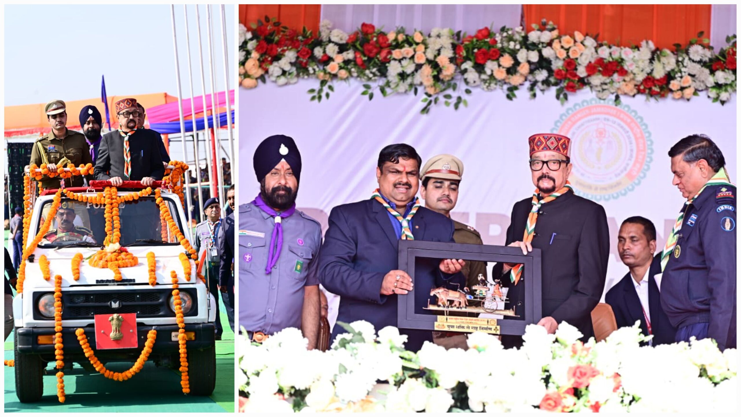 राज्यपाल रमेन डेका ने प्रथम राष्ट्रीय रोवर-रेंजर जंबूरी का किया शुभारंभ