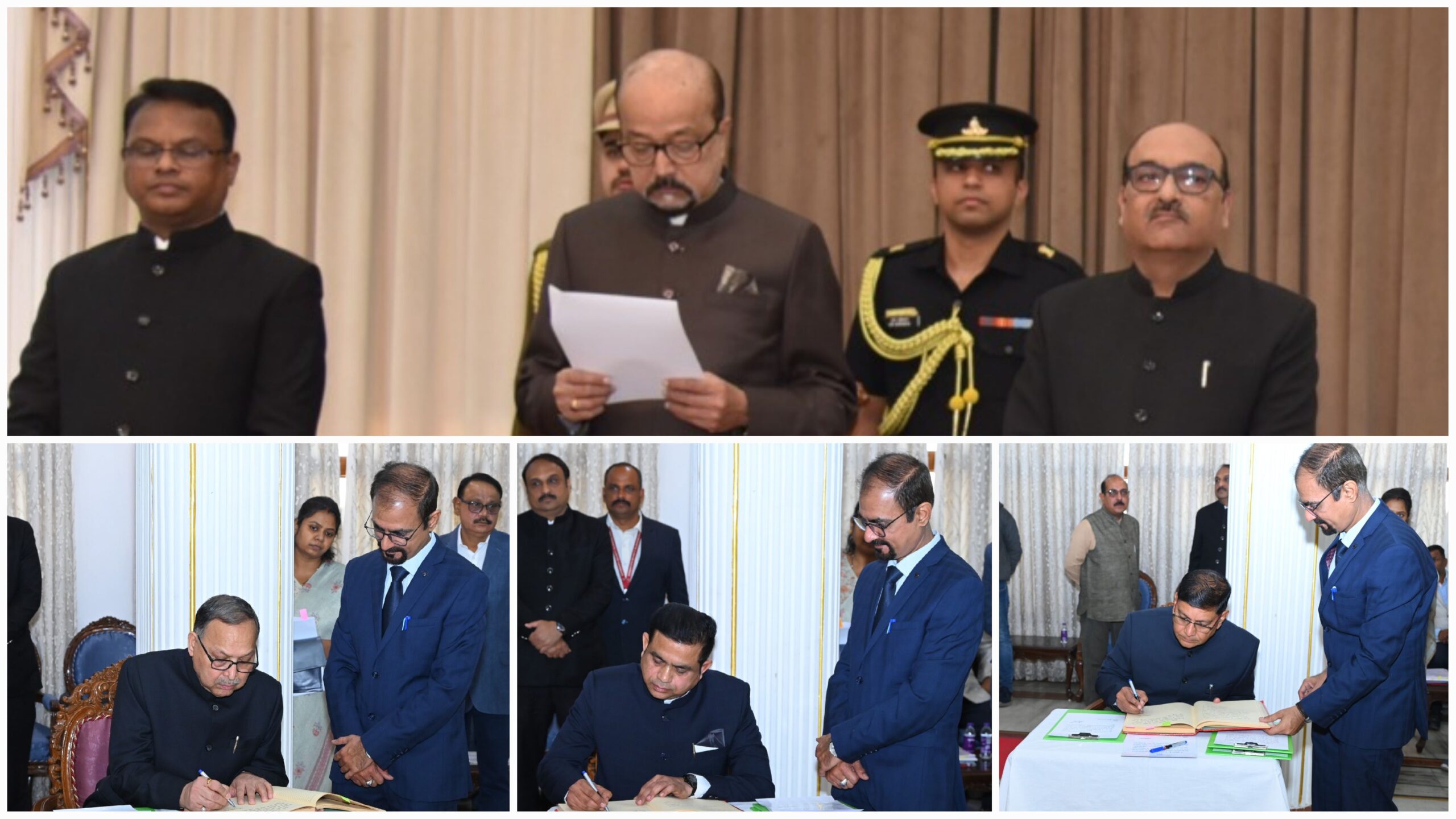 राज्यपाल डेका ने नए मुख्य सूचना एवं राज्य सूचना आयुक्त को शपथ दिलाई