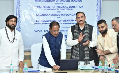 मुख्यमंत्री साय ने रायपुर साहित्य उत्सव की वेबसाइट का किया लोकार्पण