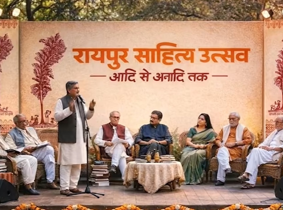 साहित्यकारों का महाकुंभ: 23 से 25 जनवरी तक आयोजित होगा ‘रायपुर साहित्य उत्सव–2026’