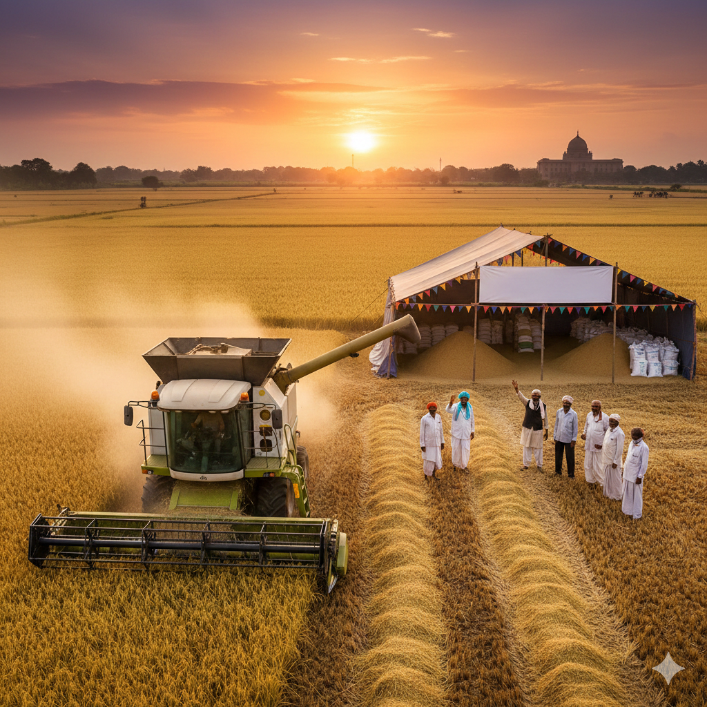 किसानों के हित में मुख्यमंत्री साय के निर्देश पर अतिरिक्त दो दिवस धान खरीदी की व्यवस्था