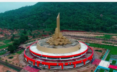 प्रसाद योजना अंतर्गत माँ बम्लेश्वरी देवी मंदिर डोंगरगढ़ का विकास परियोजना पूर्ण