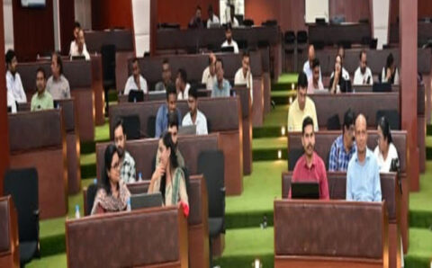 आईगॉट प्लेटफॉर्म पर विभागीय नोडल अधिकारियों को दिया गया प्रशिक्षण