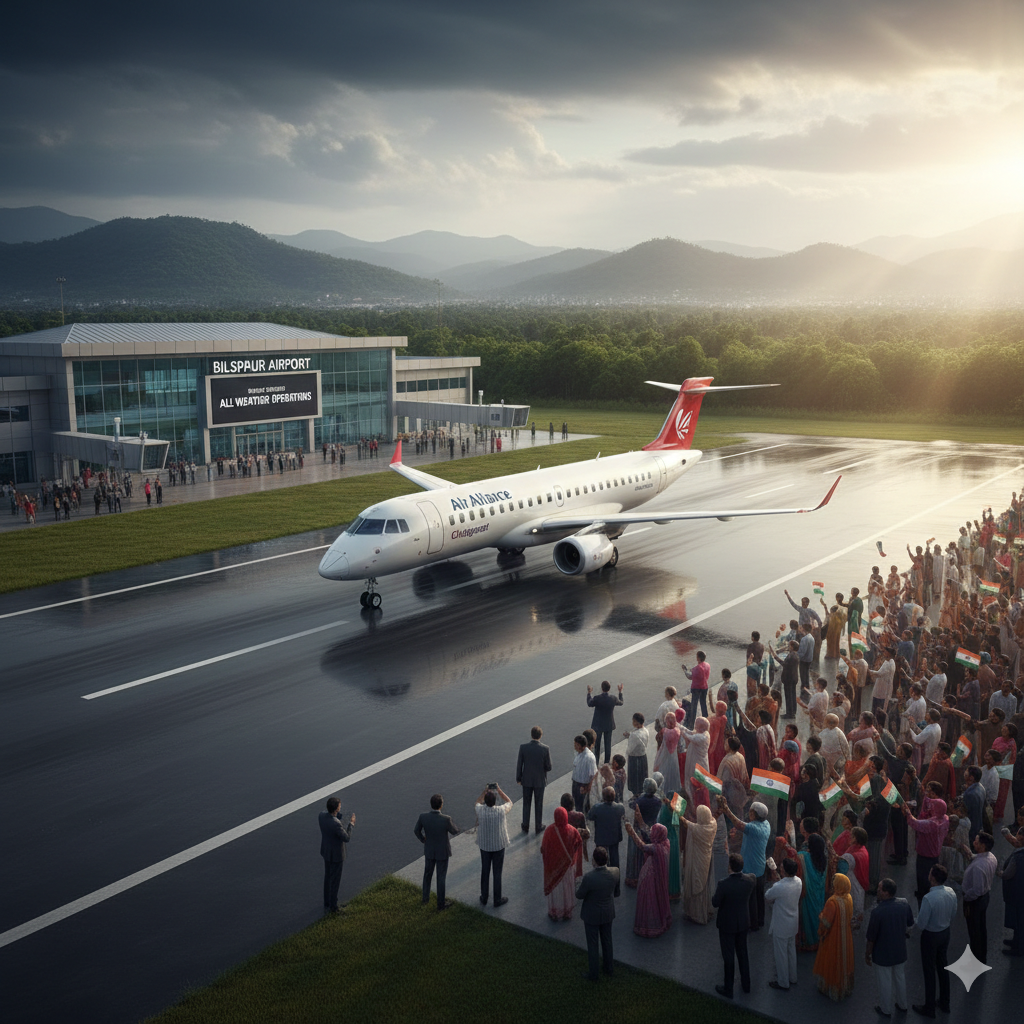 डीजीसीए द्वारा बिलासपुर एयरपोर्ट को ऑल वेदर ऑपरेशन की स्वीकृति से छत्तीसगढ़ के विकास को मिलेगी नई गति : मुख्यमंत्री साय