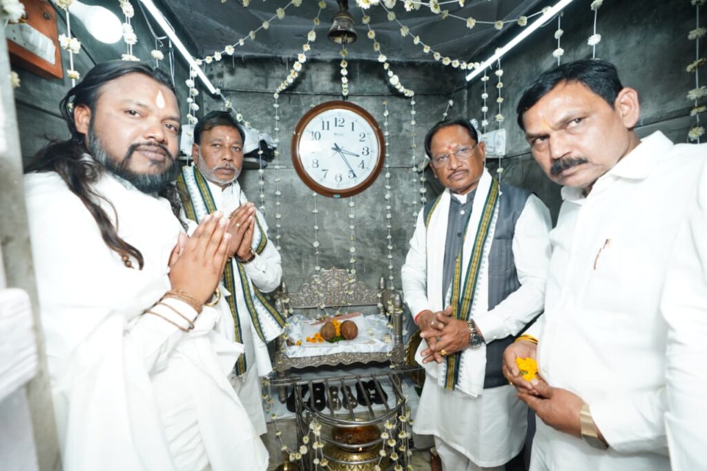 बाबा गुरू घासीदास जी के बताए मार्ग पर काम कर रही हमारी सरकार – मुख्यमंत्री साय