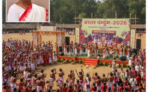 राष्ट्रपति  मुर्मु 7 फरवरी को ‘बस्तर पंडुम-2026‘ का करेंगी शुभारंभ