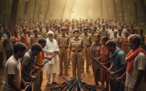 दक्षिण बस्तर में 51 माओवादी कैडरों का आत्मसमर्पण, शांति और विकास की दिशा में बड़ा कदम – मुख्यमंत्री साय