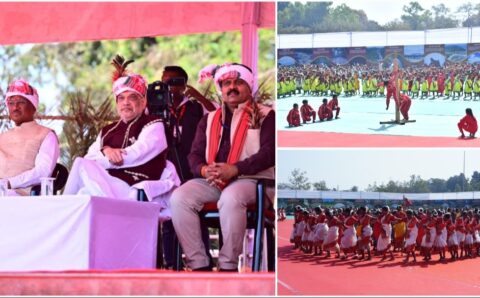 स्कूली बच्चों की प्रस्तुति से प्रभावित हुए केंद्रीय गृह मंत्री शाह , ताली बजाकर बढ़ाया उत्साह