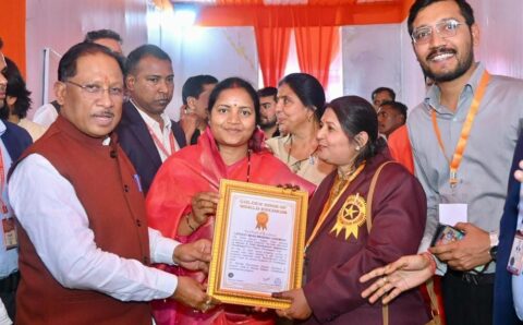 गोल्डन बुक ऑफ वर्ल्ड रिकॉर्ड में दर्ज हुआ छत्तीसगढ़ का सामूहिक विवाह