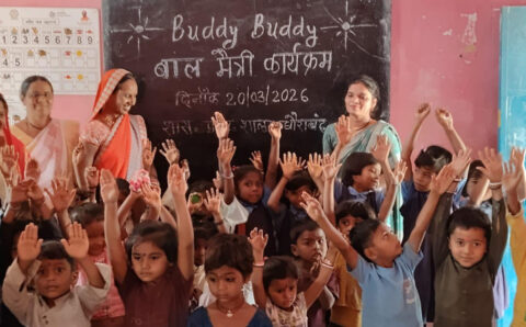 बाल मैत्री (Buddy Buddy)’ पहल से आंगनबाड़ी से विद्यालय तक बच्चों का सफर हुआ आसान