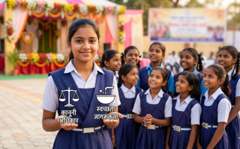 बालिकाओं के लिए कानूनी अधिकारों एवं स्वच्छता जागरूकता कार्यक्रम आयोजित