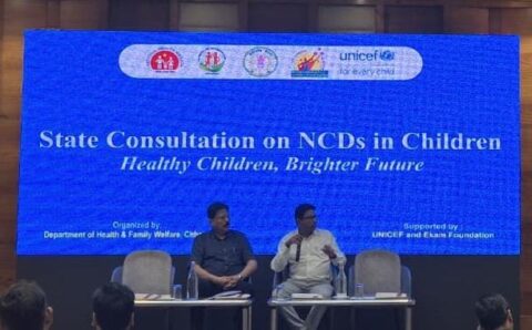 स्वास्थ्य विभाग एवं यूनिसेफ छत्तीसगढ़ के तकनीकी सहयोग से बच्चों में गैर-संचारी रोगों पर राज्य स्तरीय परामर्श आयोजित