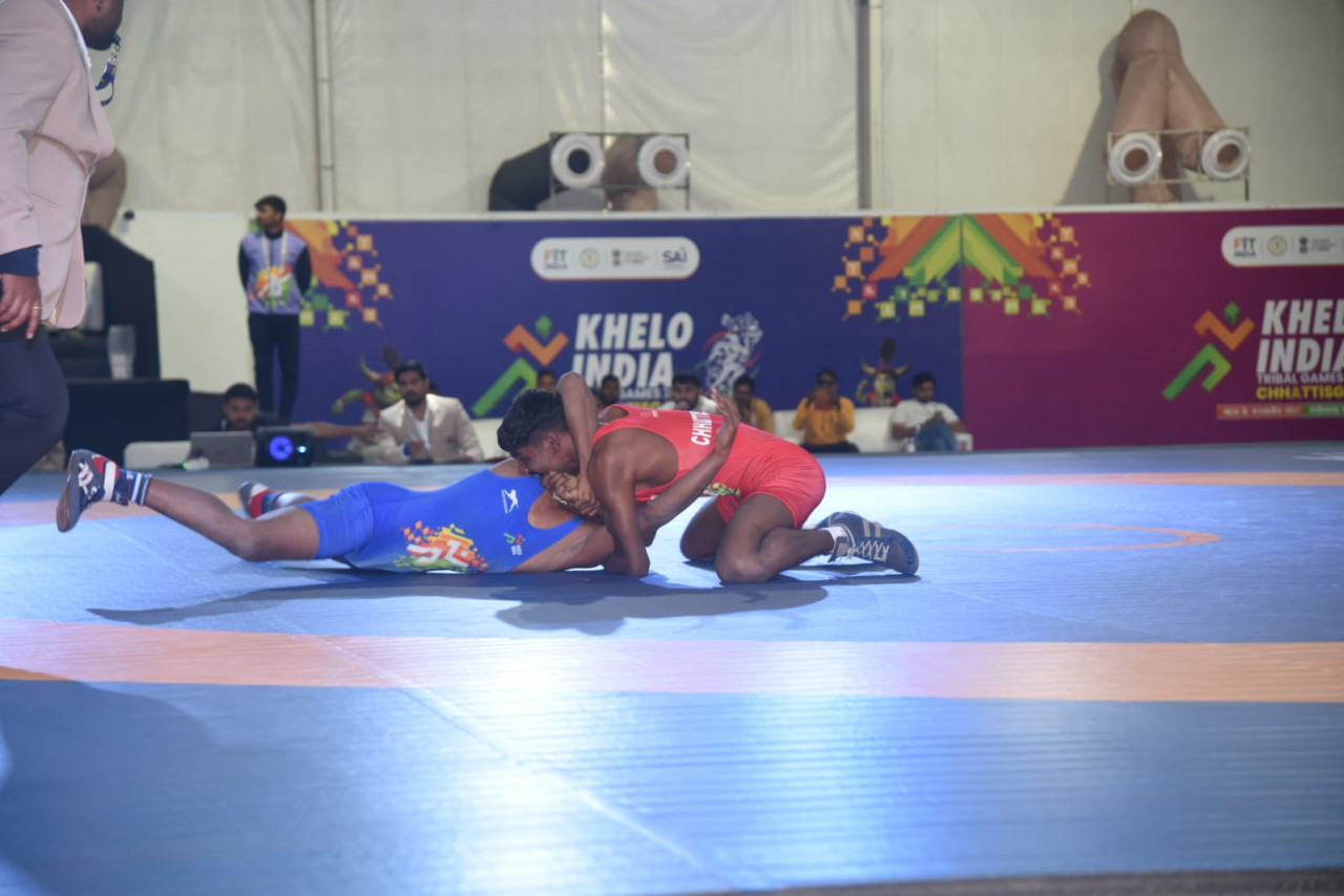 सरगुजा में कुश्ती स्पर्धा का शानदार समापन