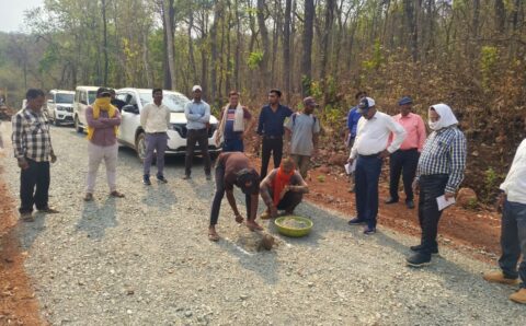 नक्सलमुक्त बस्तर में अब हो रहे है तेजी से निर्माण कार्य