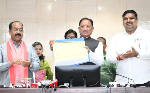 मुख्यमंत्री साय ने माध्यमिक शिक्षा मंडल की 10वीं और 12वीं बोर्ड परीक्षाओं के परीक्षा परिणाम जारी कर विद्यार्थियों को दी शुभकामनाएं