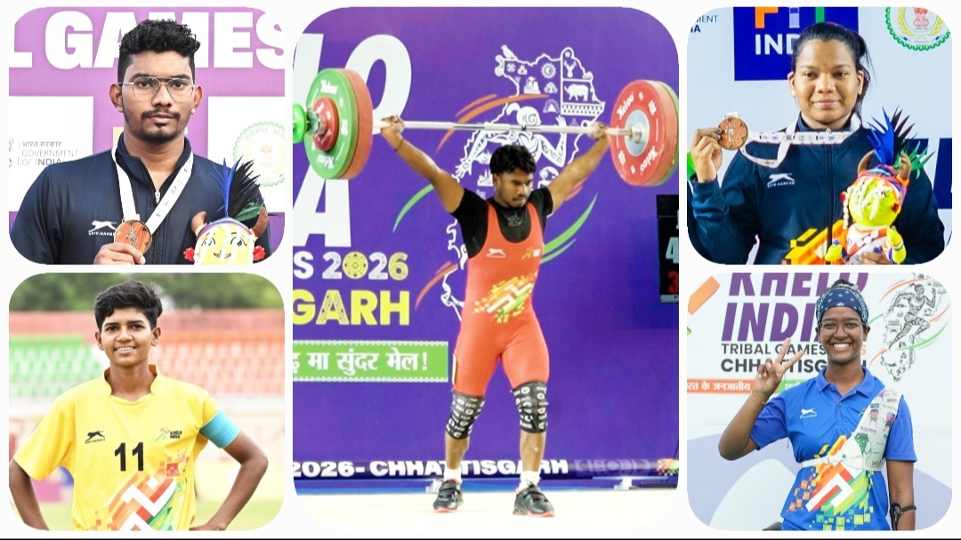 खेलो इंडिया ट्राइबल गेम्स ने भविष्य की प्रतिभाओं की मजबूत पाइपलाइन दिखाई