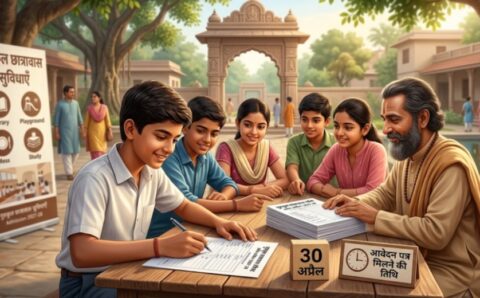 गुरुकुल छात्रावास में प्रवेश के लिए 30 अप्रैल से मिलेगा आवेदन पत्र