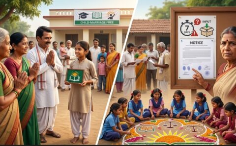बाल विवाह मुक्त‘ पंचायत घोषणा पूर्व 7 दिवस में मांगी गई आपत्तियां