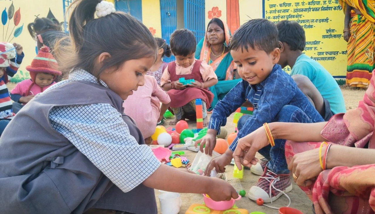 बाल हितैषी पंचायत में कछिया ने प्रदेश में बनाया कीर्तिमान